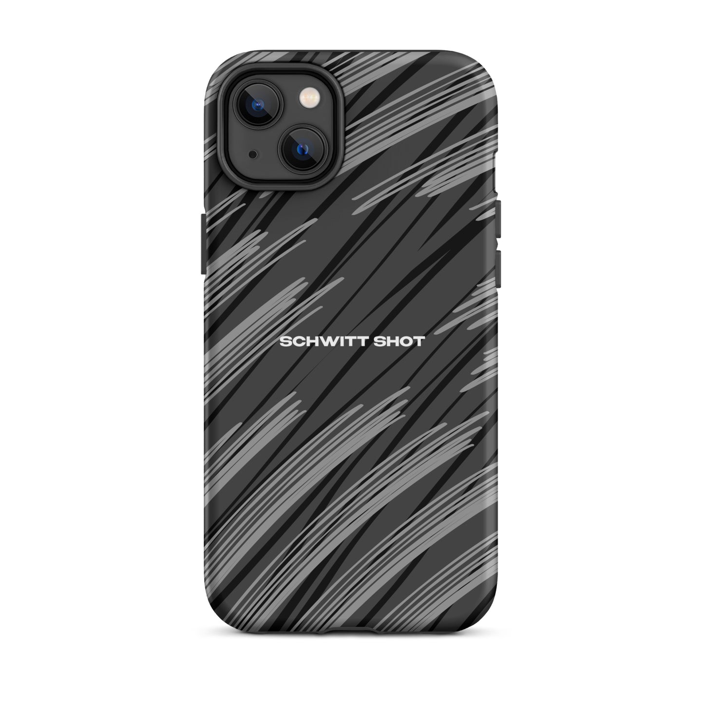 SCHWITT SHOT Core Label Tough Case for iPhone® - Graphite Storm