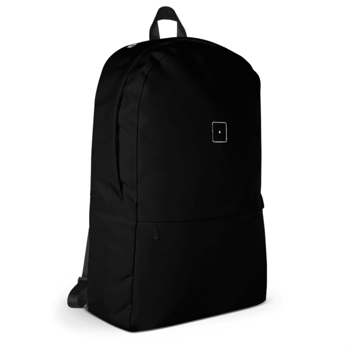 Side and front view of SCHWITT SHOT Black Label Ultra Premium Backpack Black