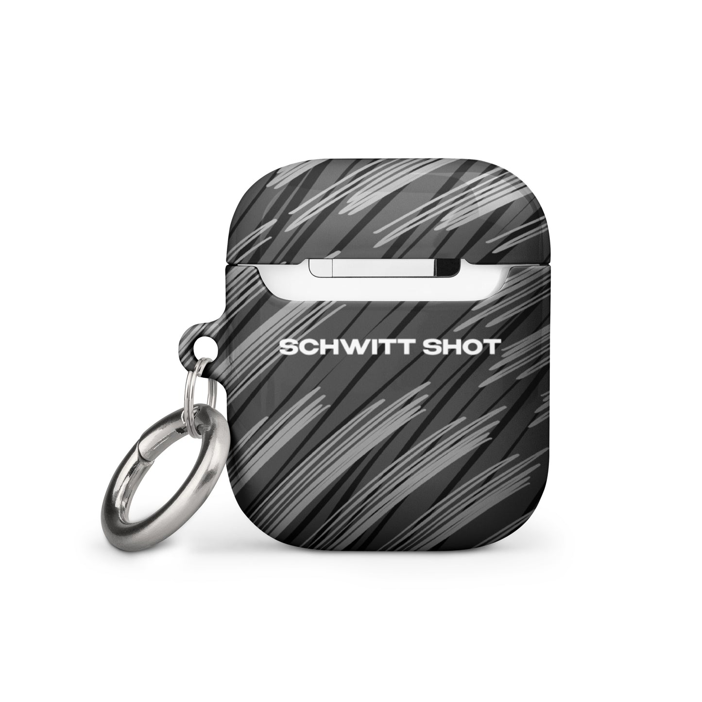 SCHWITT SHOT Core Label AirPod-ների Պատյան - Graphite Storm