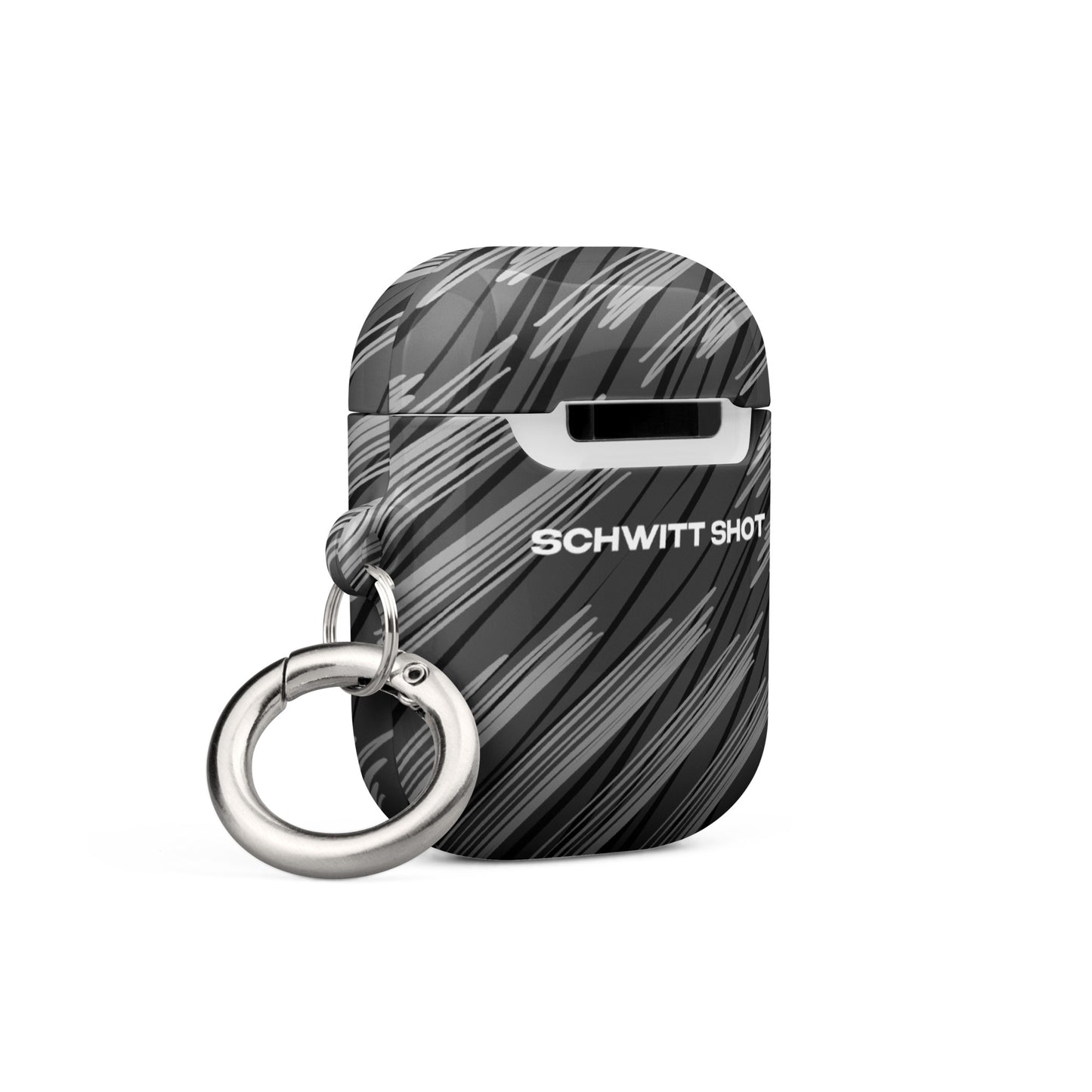 SCHWITT SHOT Core Label AirPods Cases - Graphite Storm