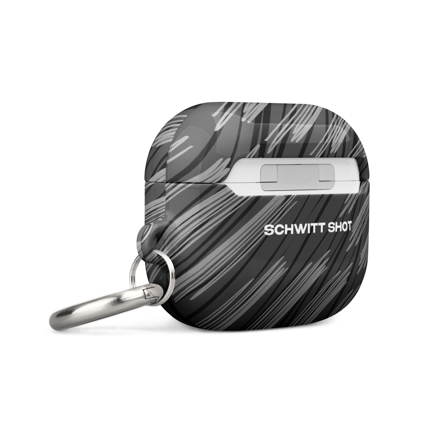 SCHWITT SHOT Core Label AirPods Cases - Graphite Storm