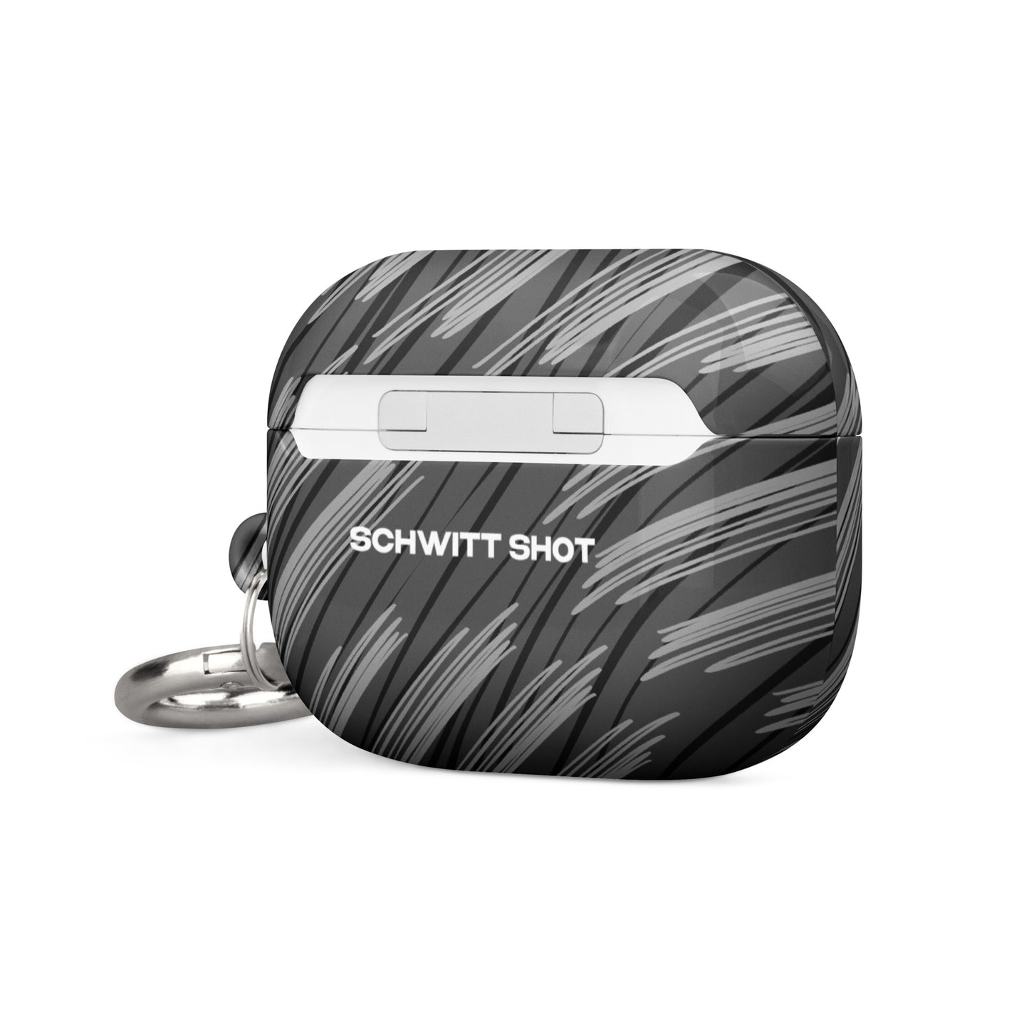 SCHWITT SHOT Core Label AirPod-ների Պատյան - Graphite Storm