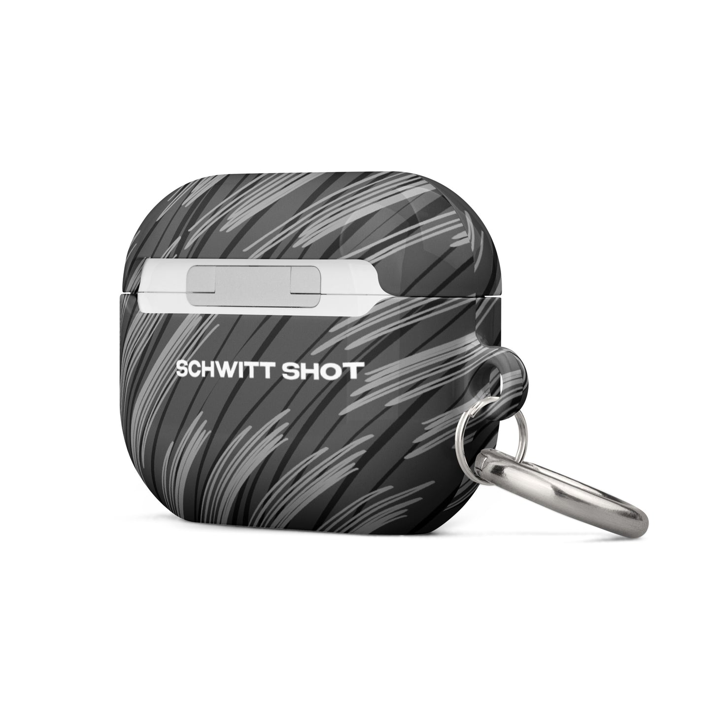 SCHWITT SHOT Core Label AirPods Cases - Graphite Storm