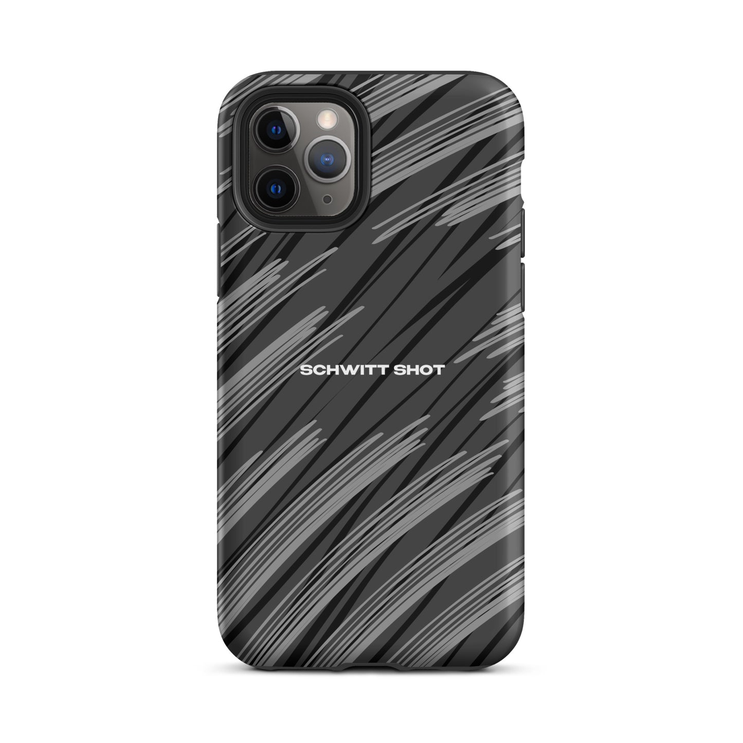 SCHWITT SHOT Core Label Tough Case for iPhone® - Graphite Storm