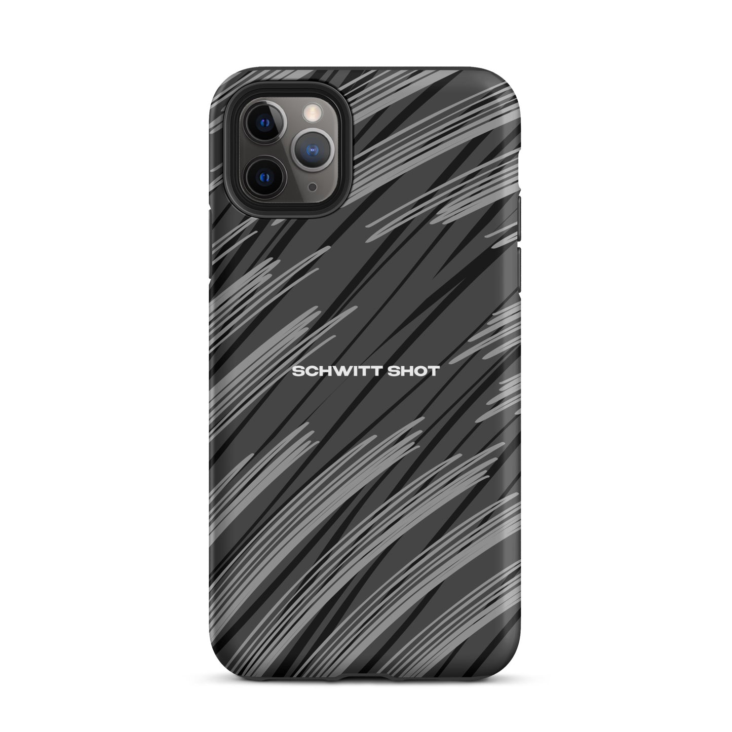 SCHWITT SHOT Core Label Tough Case for iPhone® - Graphite Storm