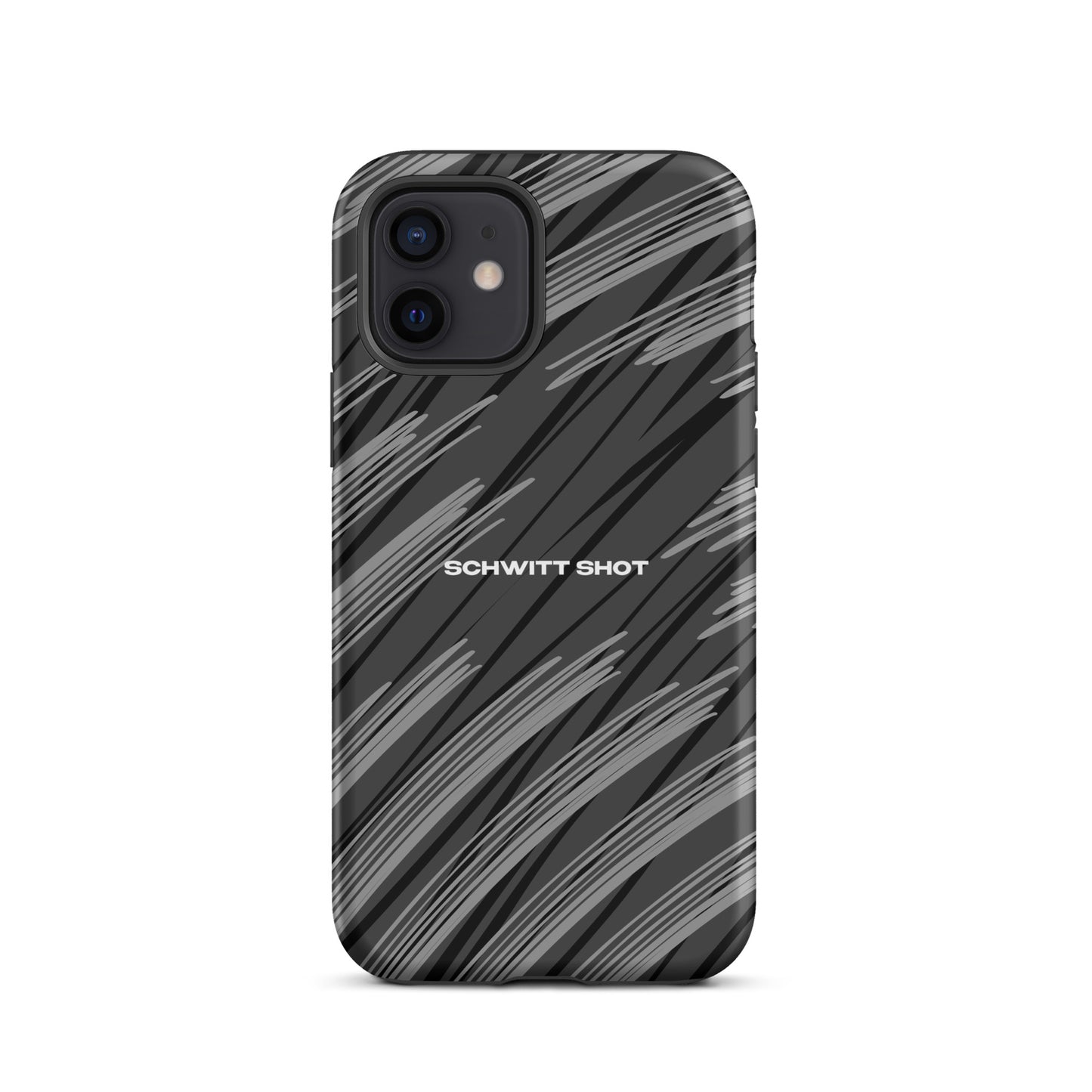 SCHWITT SHOT Core Label Tough Case for iPhone® - Graphite Storm