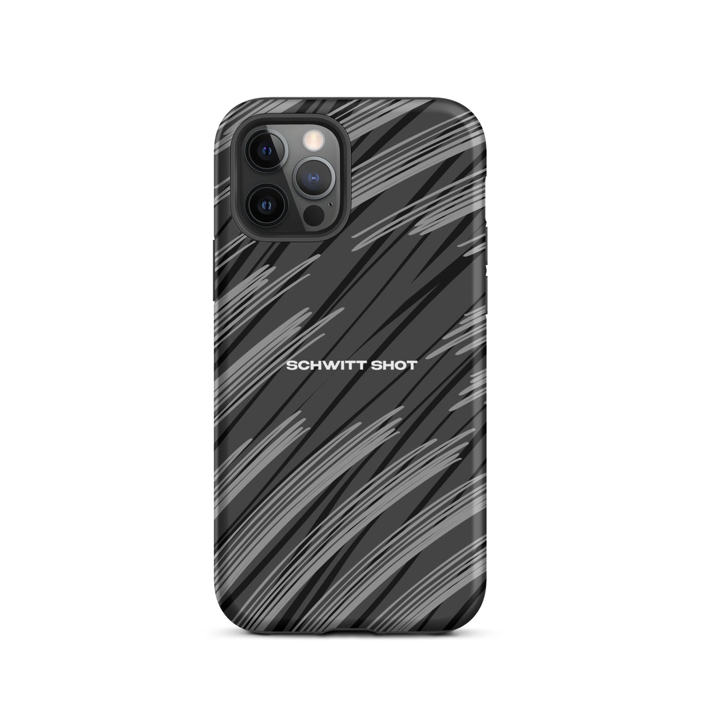 SCHWITT SHOT Core Label Tough Case for iPhone® - Graphite Storm