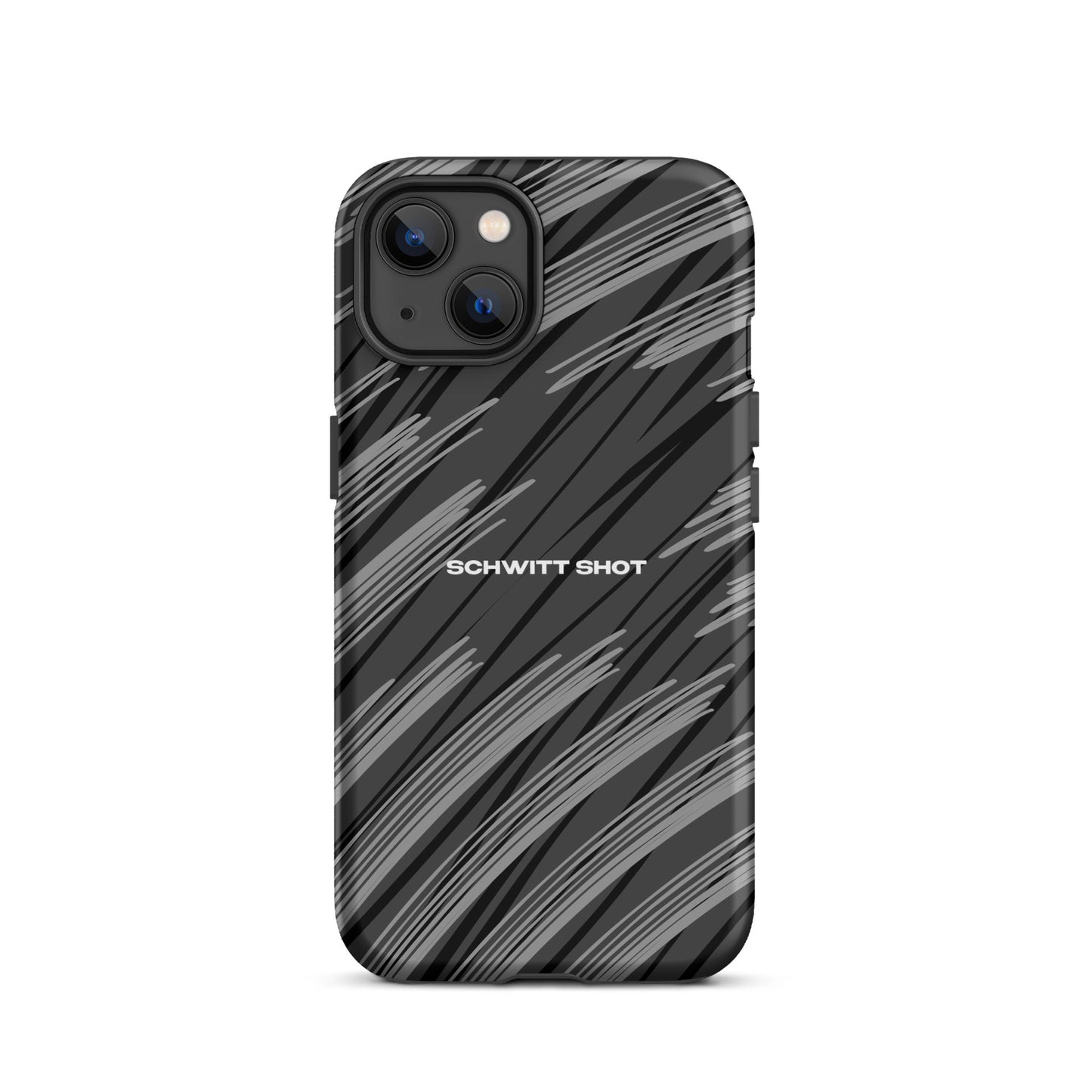 SCHWITT SHOT Core Label Tough Case for iPhone® - Graphite Storm