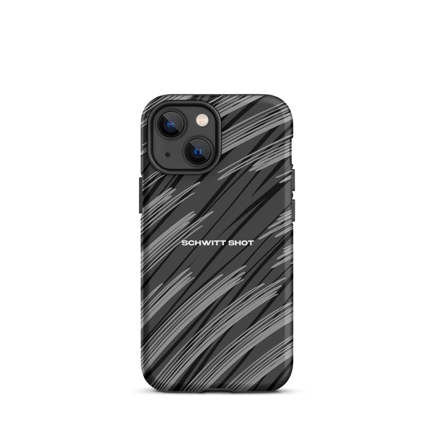 SCHWITT SHOT Core Label Tough Case for iPhone® - Graphite Storm