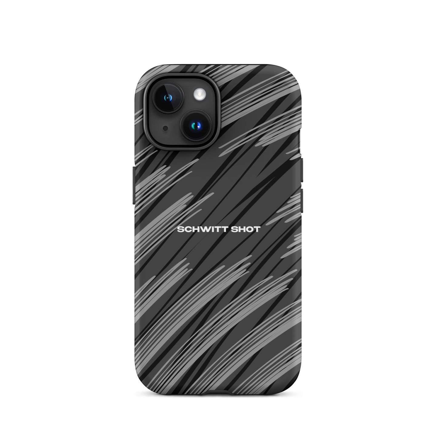 SCHWITT SHOT Core Label Tough Case for iPhone® - Graphite Storm