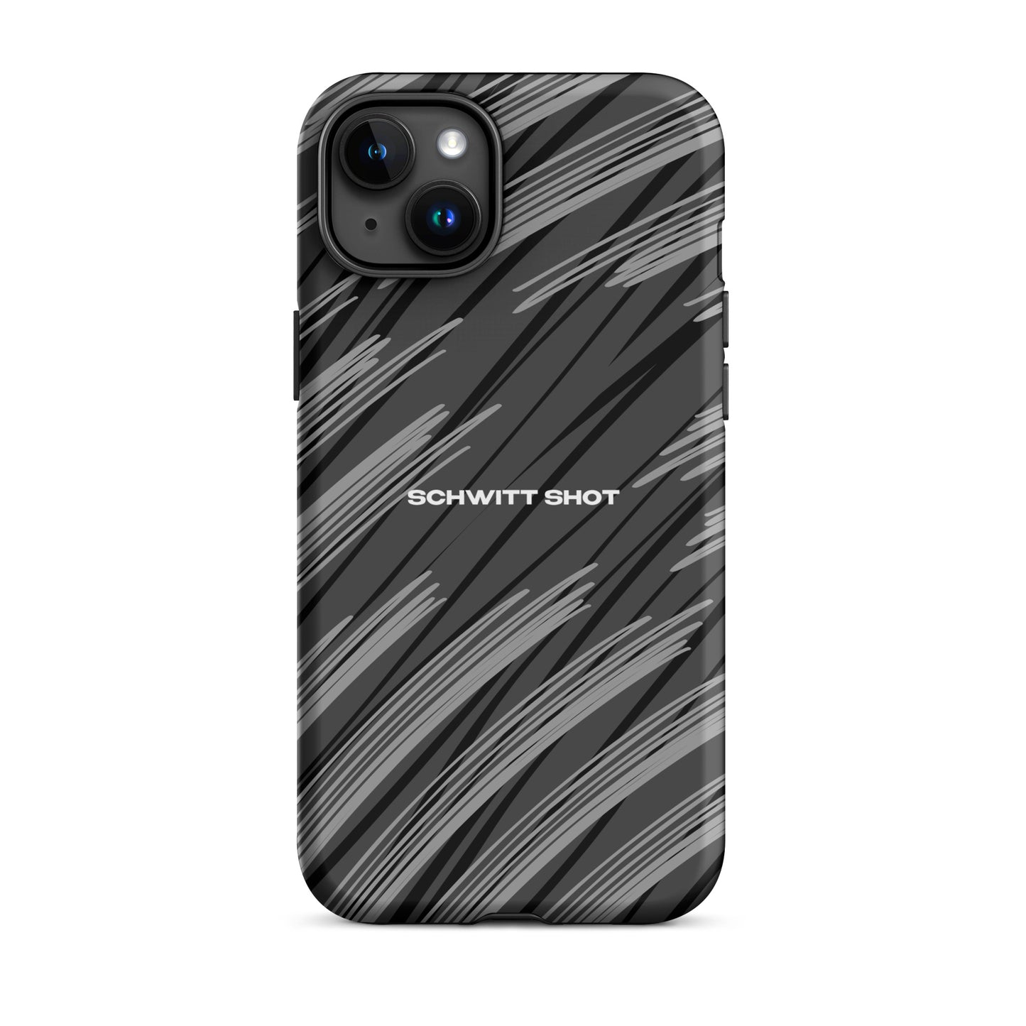 SCHWITT SHOT Core Label Tough Case for iPhone® - Graphite Storm