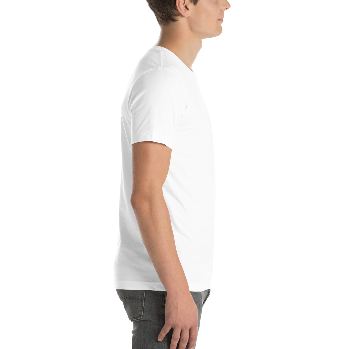 SCHWITT SHOT Core Label White Unisex T-Shirt /SCHWITT-2/